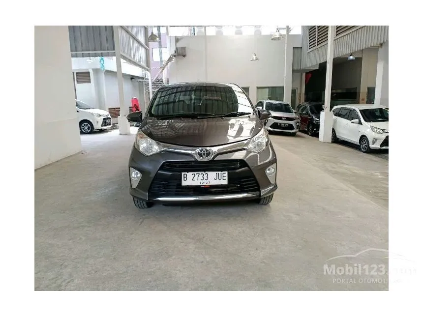 Jual Mobil Toyota Calya 2017 G 1.2 di DKI Jakarta Manual MPV Abu