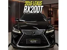 2016 Lexus RX200t 2.0 Luxury SUV Black on Black RX200 t RX 200 Hitam