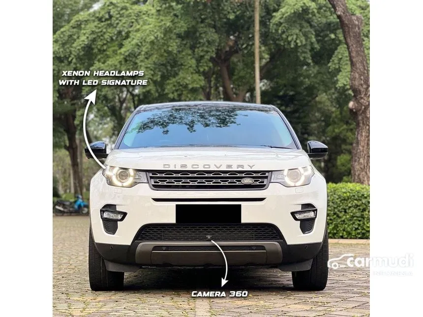Jual Mobil Land Rover Discovery Sport 2015 HSE Si4 2.0 di Banten Automatic SUV Putih Rp 635.000.000