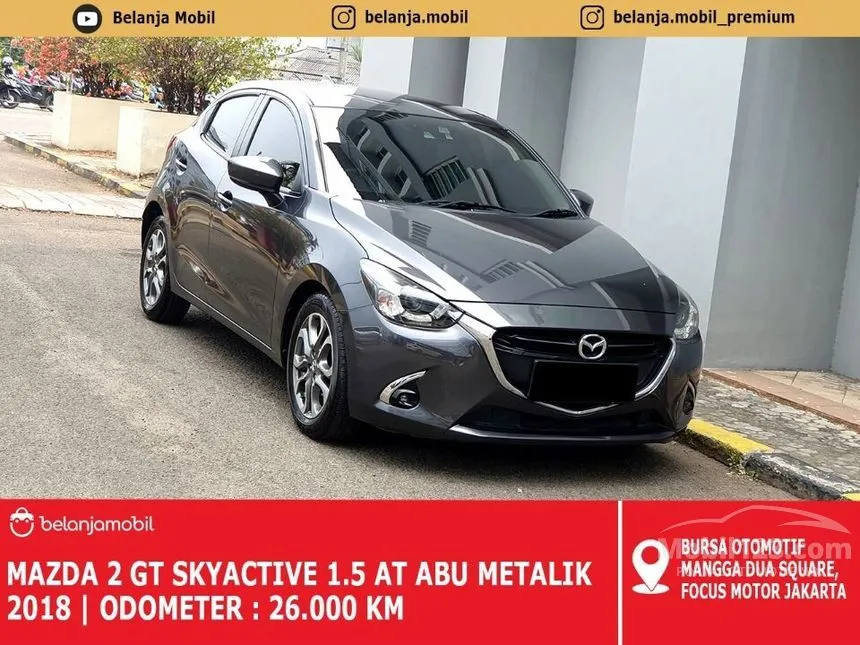 Jual Mobil Mazda 2 2018 GT 1.5 di Jawa Barat Automatic Hatchback Abu
