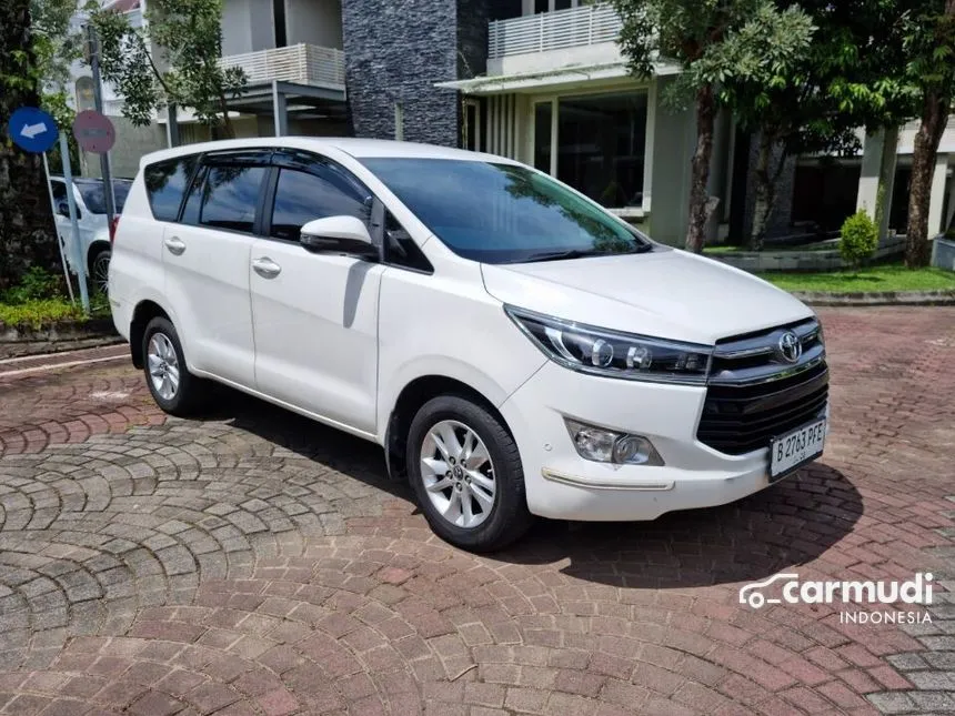 Jual Mobil Toyota Kijang Innova 2018 V 2.4 di Yogyakarta Automatic MPV Putih Rp 345.000.000