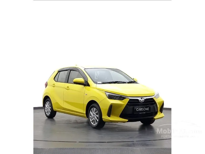 Toyota Agya 2023 G 1.2 di Banten Automatic Hatchback Kuning