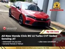 2024 Honda Civic 1.5 RS Sedan Turbo CVT Sensing AT Merah NIK 2024 [ GARANSI 5TH ]