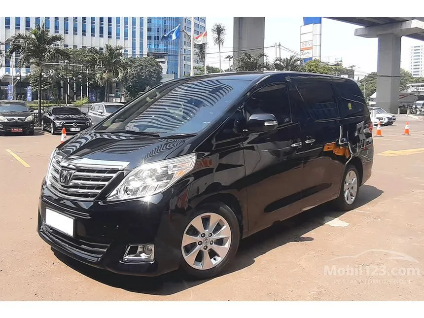 Jual Mobil Toyota Alphard 2014 G 2.4 di DKI Jakarta Automatic MPV Hitam Rp 425.000.000