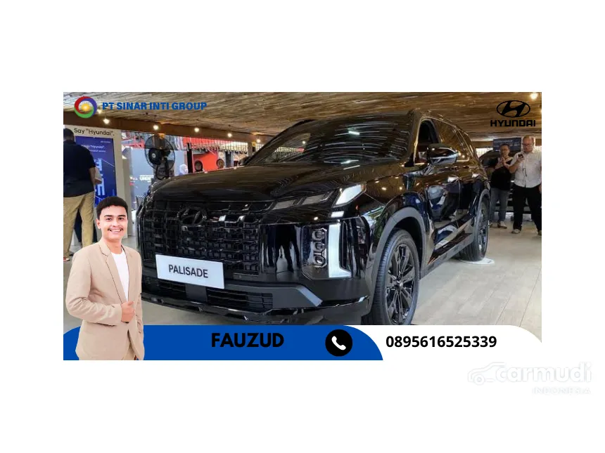 Jual Mobil Hyundai Palisade 2024 XRT 2.2 di Banten Automatic Wagon Hitam Rp 1.030.000.000