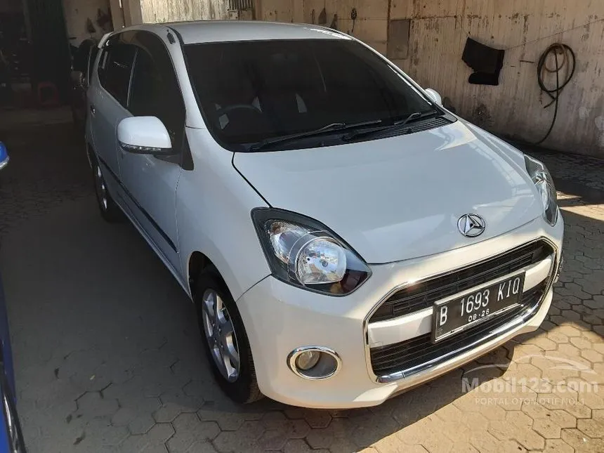 Jual Mobil Daihatsu Ayla 2016 X 1.0 di Banten Manual Hatchback Putih Rp 85.000.000