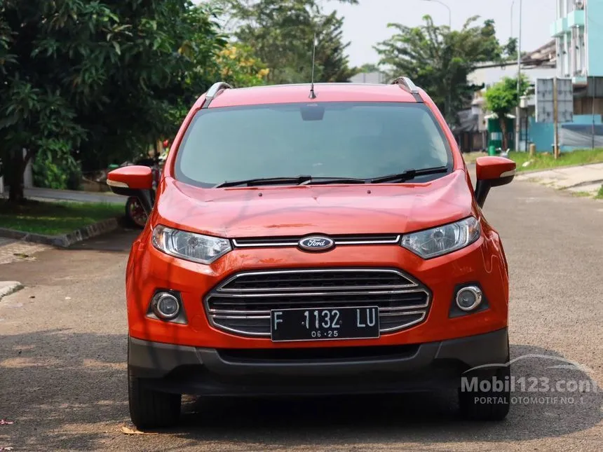 Jual Mobil Ford EcoSport 2015 Titanium 1.5 di Banten Automatic SUV Orange Rp 120.000.000