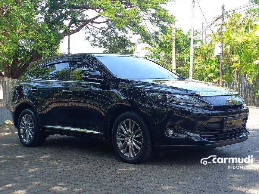Jual Mobil Toyota Harrier 2015 2.0 di Jawa Timur Automatic SUV Hitam Rp 385.000.001