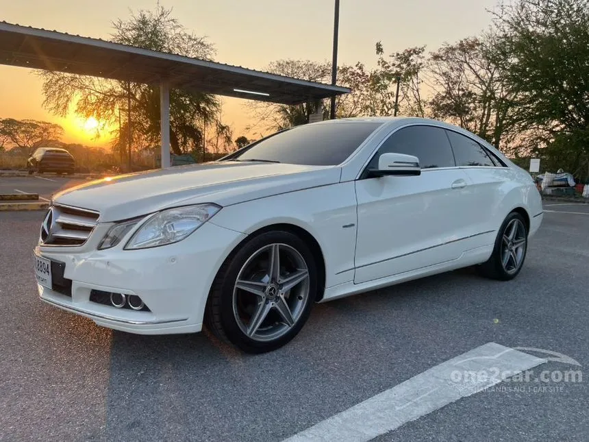 2011 Mercedes-Benz E200 AMG CGI BlueEFFICIENCY Coupe