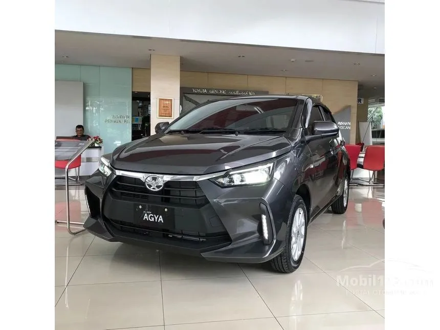 Jual Mobil Toyota Agya 2024 G 1.2 di Jawa Barat Automatic Hatchback Hitam Rp 179.400.000