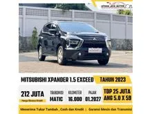 2023 Mitsubishi Xpander 1.5 Exceed MPV Matic Hitam Kondisi Like New Low KM