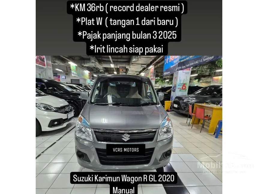 Jual Mobil Suzuki Karimun Wagon R 2020 GL Wagon R 1.0 di Jawa Timur Manual Hatchback Abu