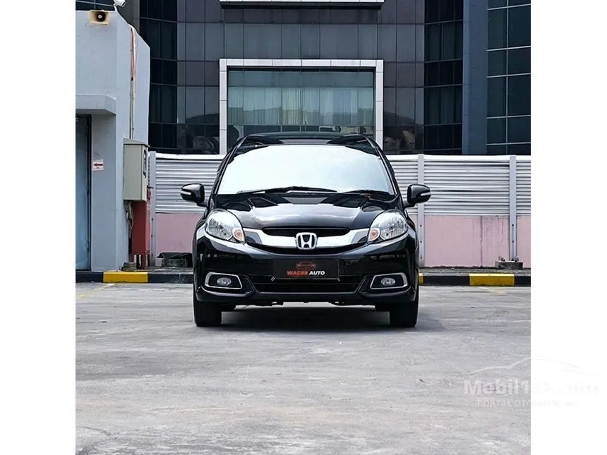 Jual Mobil Honda Mobilio 2014 E Prestige 1.5 di DKI Jakarta Automatic MPV Hitam Rp 109.000.000