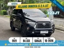 2021 Toyota Kijang Innova 2.4 G MPV Diesel AT - SIAP PAKAI GRESSS, NO PR, CASH n KREDIT TDP - LOW PRICE
