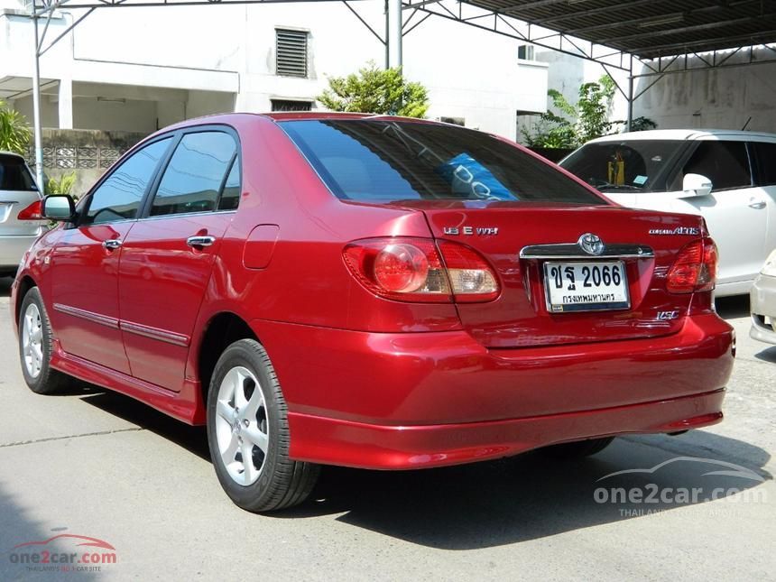 Toyota corolla altis 2002