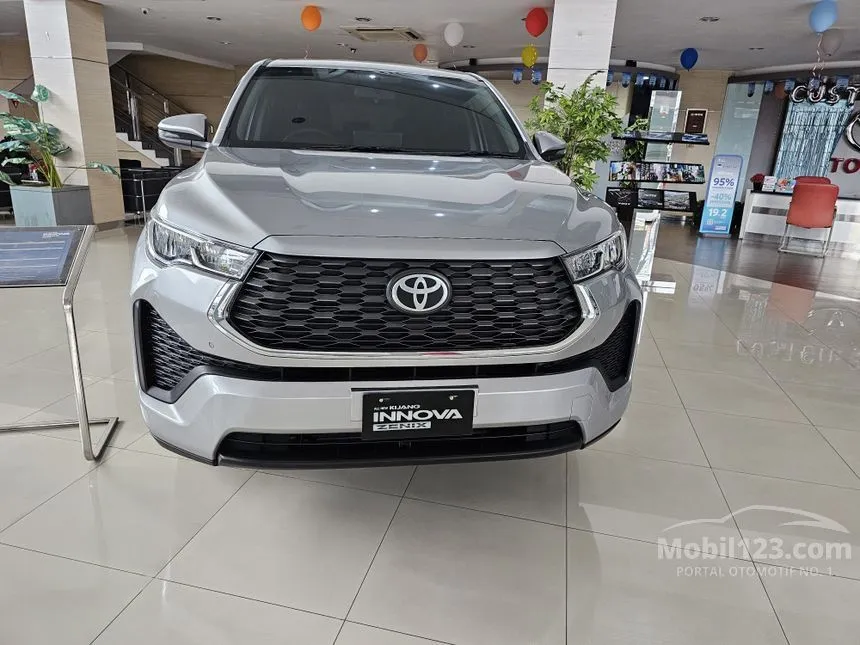 Jual Mobil Toyota Kijang Innova Zenix 2024 V 2.0 di Banten Automatic Wagon Silver Rp 442.200.000
