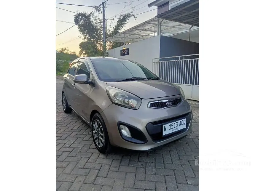 Jual Mobil KIA Picanto 2012 SE 2 1.2 di Jawa Timur Automatic Hatchback Coklat Rp 92.000.000