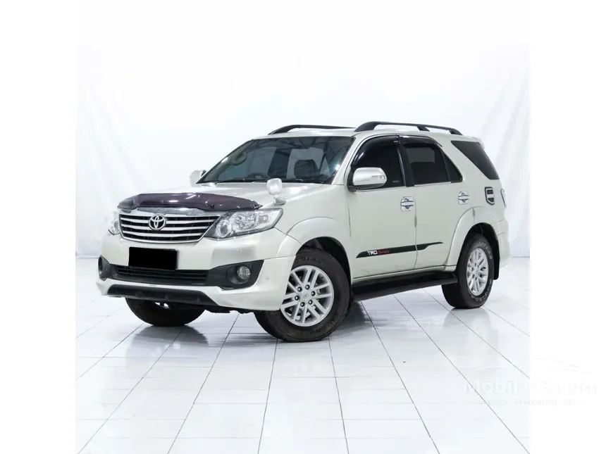 Jual Mobil Toyota Fortuner 2012 TRD G Luxury 2.7 di Kalimantan Barat Automatic SUV Silver Rp 282.000.000