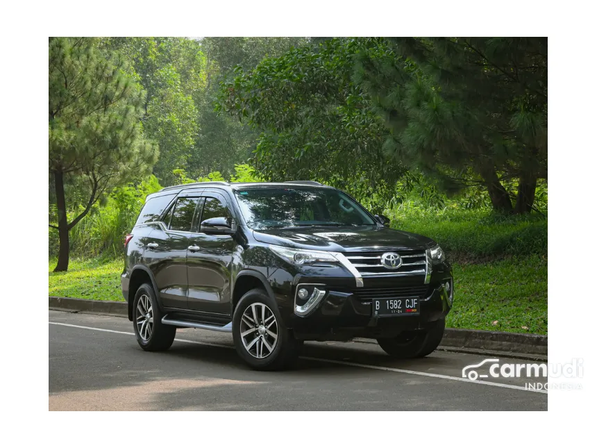 Jual Mobil Toyota Fortuner 2019 VRZ 2.4 di DKI Jakarta Automatic SUV Hitam Rp 371.000.000