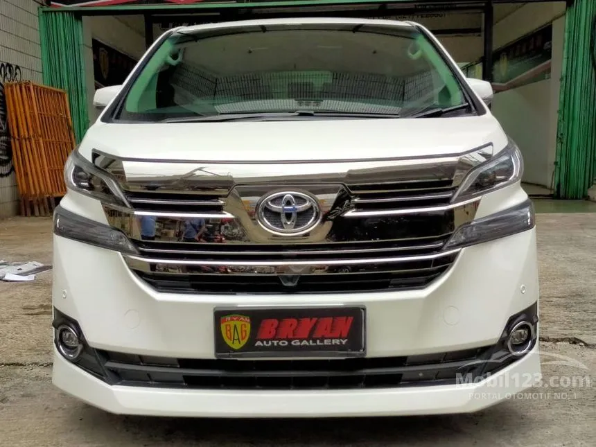 Jual Mobil Toyota Vellfire 2015 G 2.5 di DKI Jakarta Automatic Van Wagon Putih Rp 768.000.000