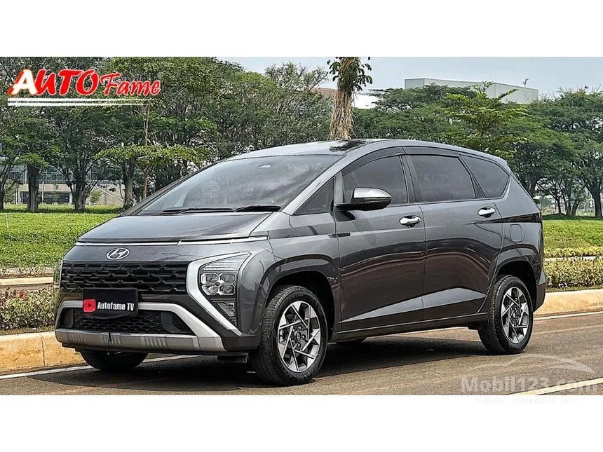 Jual Mobil Hyundai Stargazer 2023 Prime 1.5 di DKI Jakarta Automatic Wagon Abu