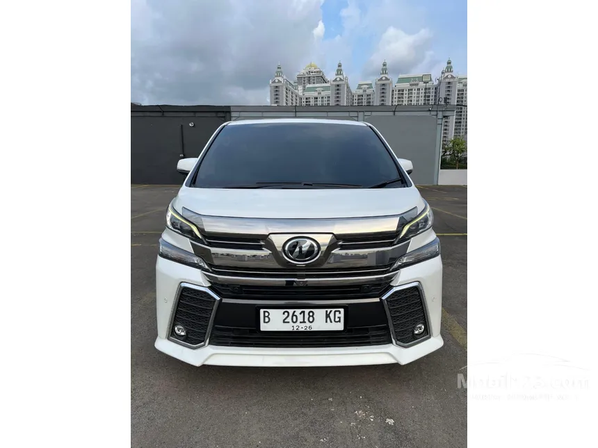 Jual Mobil Toyota Vellfire 2015 ZG 2.5 di DKI Jakarta Automatic MPV Putih Rp 600.000.000