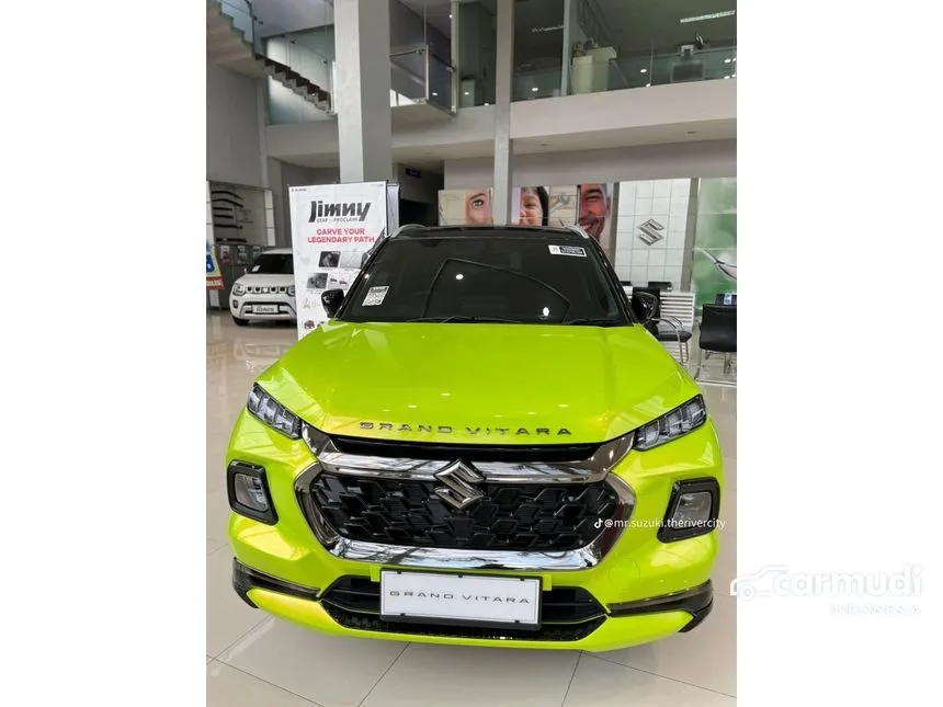 Jual Mobil Suzuki Grand Vitara 2024 MHEV GX Two Tone 1.5 di Banten Automatic SUV Hijau Rp 345.000.000