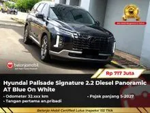 2023 Hyundai Palisade 2.2 Signature SUV Diesel Panoramic AT Blue On White [ GARANSI 5TH ]