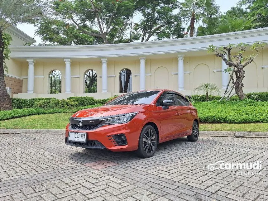 Jual Mobil Honda City 2022 RS Honda Sensing 1.5 di Banten Automatic Hatchback Orange Rp 224.000.000