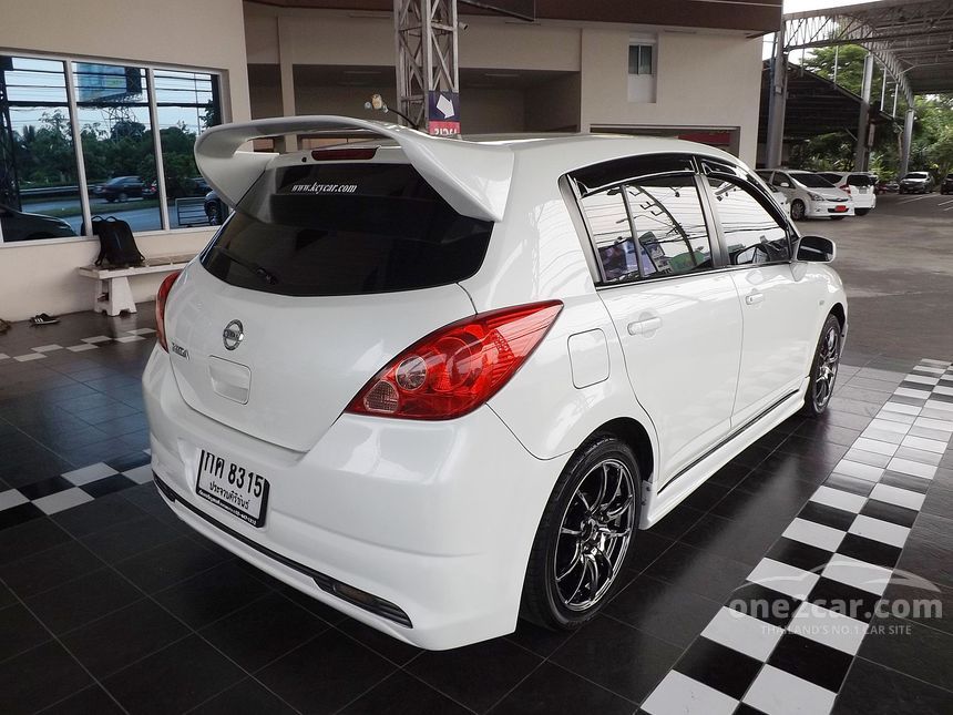 Nissan Tiida 2009 G 1.6 in กรุงเทพและปริมณฑล Automatic Hatchback สีขาว