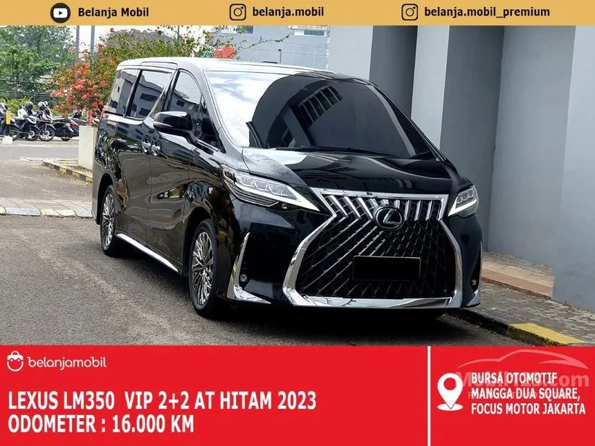 Jual Mobil Lexus LM 350 2023 4 Seater 3.5 di DKI Jakarta Automatic MPV Hitam Rp 1.680.000.000