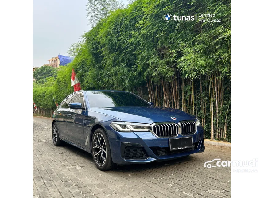 Jual Mobil BMW 520i 2022 M Sport 2.0 di DKI Jakarta Automatic Sedan Biru Rp 899.000.000