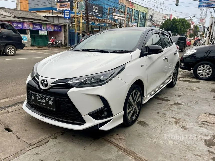 Jual Mobil Toyota Yaris 2021 S GR Sport 1.5 di DKI Jakarta Automatic Hatchback Putih Rp 230.000.000