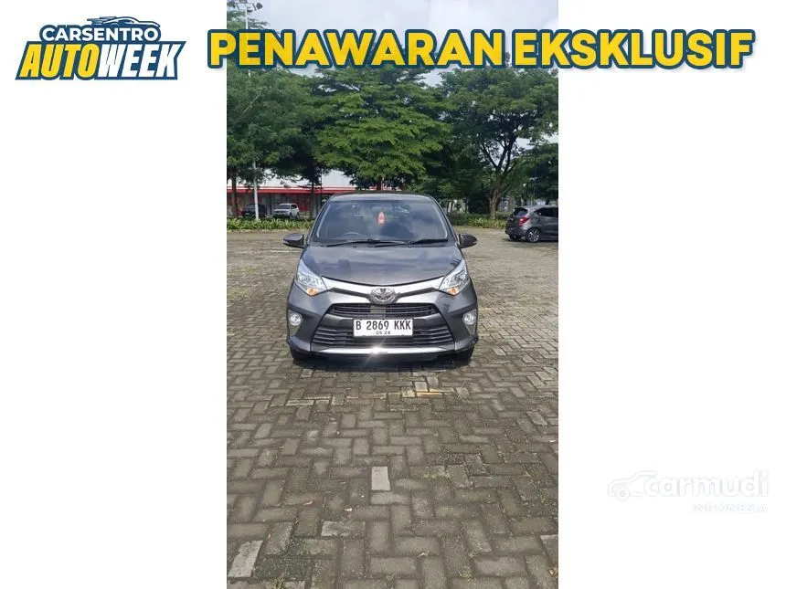 Jual Mobil Toyota Calya 2018 G 1.2 di Jawa Tengah Automatic MPV Abu