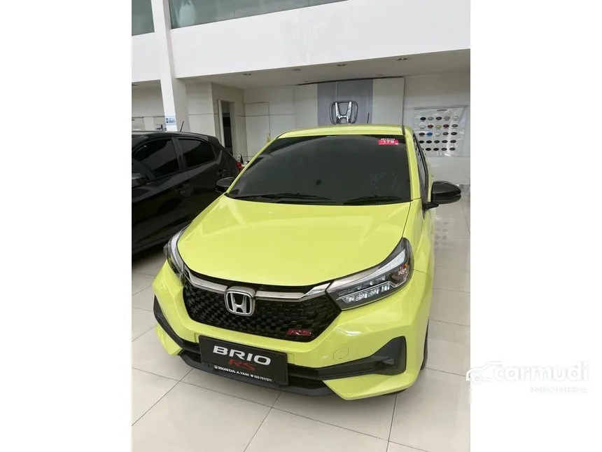 Jual Mobil Honda Brio 2024 RS 1.2 di Jawa Barat Automatic Hatchback Kuning Rp 220.000.000
