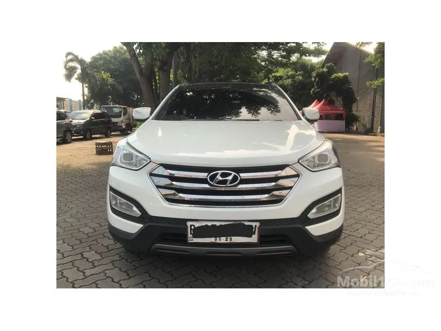 Jual Mobil Hyundai Santa Fe 2014 CRDi 2.2 di DKI Jakarta Automatic SUV Putih Rp 199.000.000