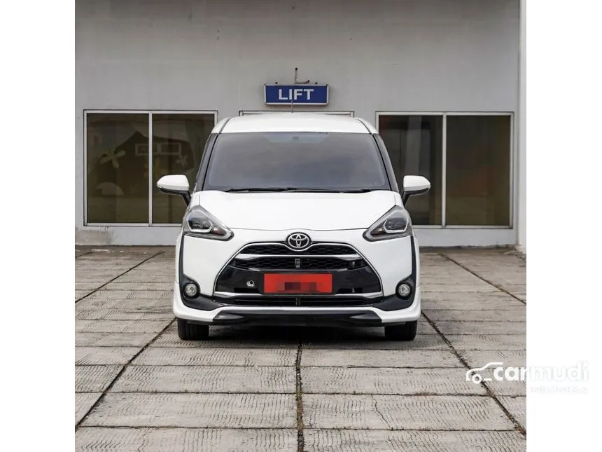 Jual Mobil Toyota Sienta 2017 Q 1.5 di Jawa Barat Automatic MPV Putih Rp 169.000.000