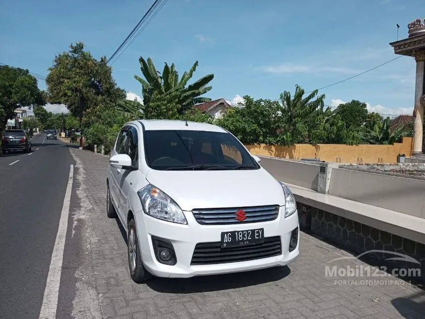 Jual Mobil Suzuki Ertiga 2015 GX 1.4 di Jawa Timur Manual MPV Putih Rp 140.000.000