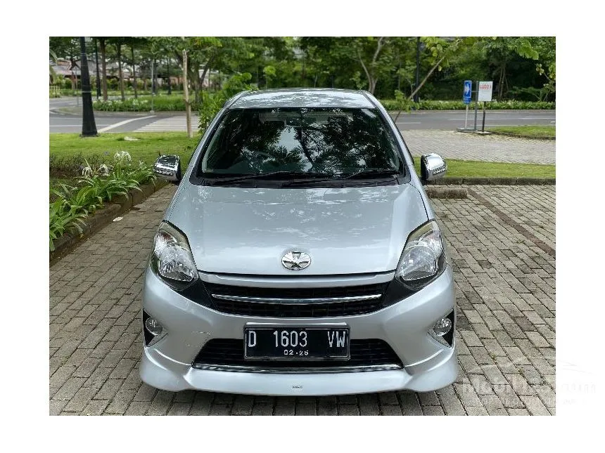 Jual Mobil Toyota Agya 2015 G 1.0 di Jawa Barat Automatic Hatchback Silver Rp 100.000.000