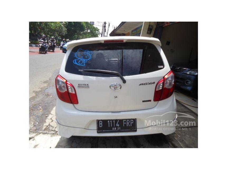 Jual Mobil Toyota Agya 2016 TRD Sportivo 1.0 di DKI 