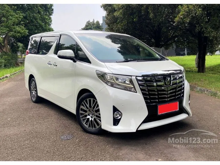 Jual Mobil Toyota Alphard 2017 G 2.5 di DKI Jakarta Automatic MPV Putih Rp 649.000.000