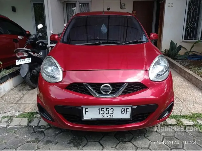 Jual Mobil Nissan March 2018 1.2 di Banten Manual Hatchback Marun Rp 105.000.000