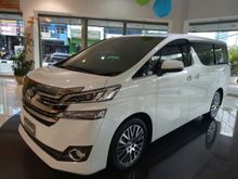 Ready No Indent Toyota Vellfire 2.5 G 2017