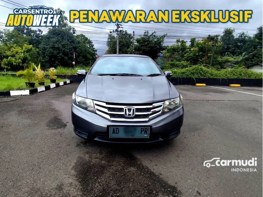 Jual Mobil Honda City 2012 E 1.5 di Jawa Tengah Automatic Sedan Abu