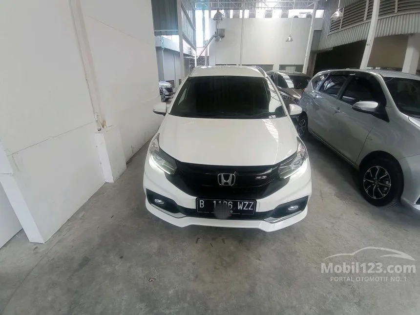 Jual Mobil Honda Mobilio 2021 RS 1.5 di Banten Automatic MPV Putih Rp 193.000.000