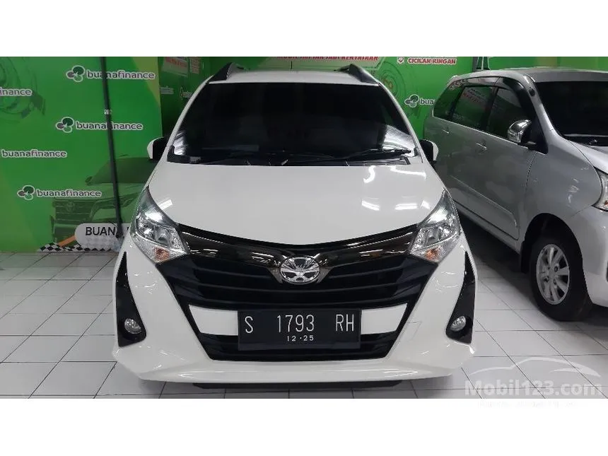 Jual Mobil Toyota Calya 2020 G 1.2 di Jawa Timur Manual MPV Putih Rp 121.555.555