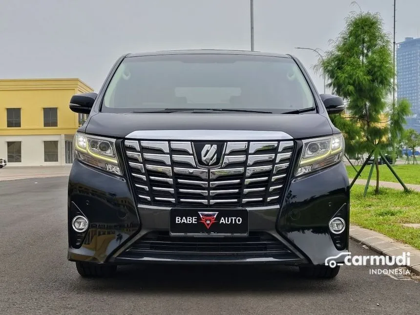 Jual Mobil Toyota Alphard 2017 G 2.5 di Banten Automatic MPV Hitam Rp 620.000.000
