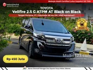2017 Toyota Vellfire 2.5 G MPV