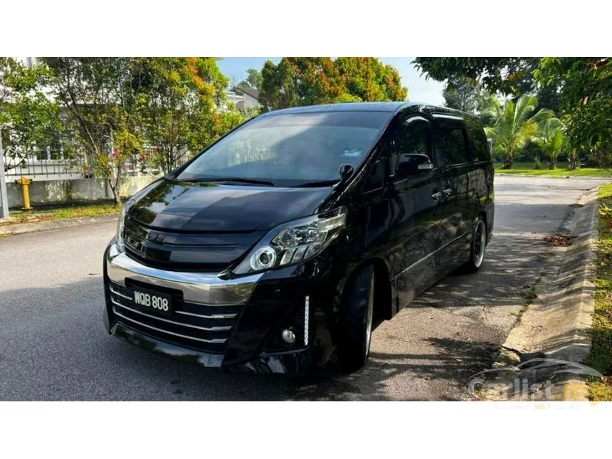 2014 Toyota Alphard G 240S Gold MPV