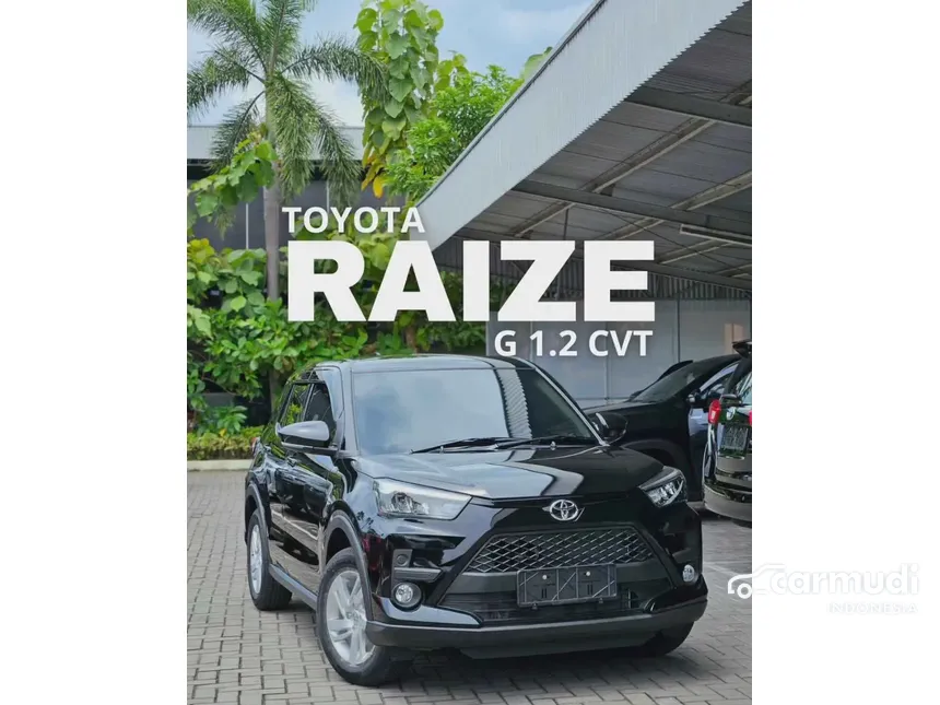 Jual Mobil Toyota Raize 2024 G 1.2 di Jawa Barat Automatic Wagon Hitam Rp 277.800.000